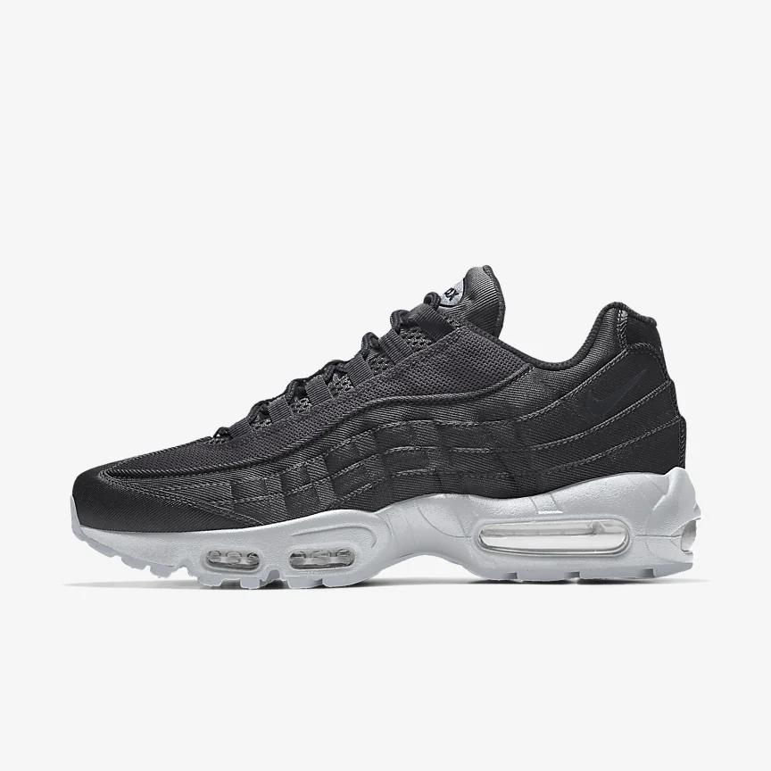 Giày Nike Air Max 95 By You Nữ Đen Trắng